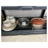 Ceramic Dishware and Cookware Set