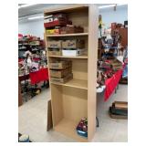 Tall Wooden Bookshelf