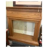Oak Fireplace Mantel