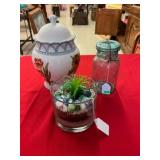 Ceramic Jar and Decor Items