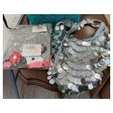 Sequin Shoulder Bag and Clothing Set