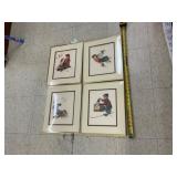 Four Framed Prints