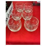 6 Etched Tumblers