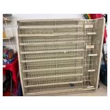 Metal Display Rack On Wheels