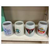 Four Beer Steins