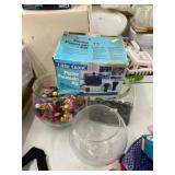 Fountain Kit and Glass Bowls