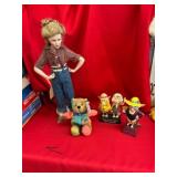 Doll and Figurine Group