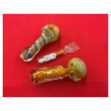 Glass Smoking Pipes Set