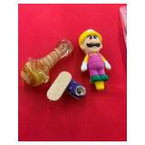Glass Pipe and Toys Set