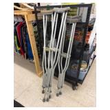Adjustable Aluminum Crutches