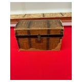 Wooden Hinged Storage Chest