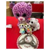Plush Toy Lot with Decor