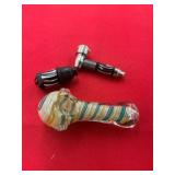 Glass and Metal Pipes