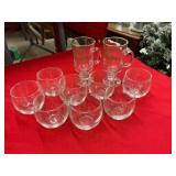 10 Glass Cups