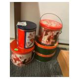 Holiday Tin Containers