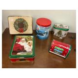 5 Holiday Tins