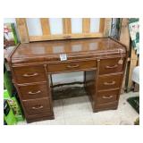 Wooden Kneehole Desk