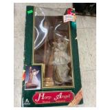 Musical Animated Harp Angel