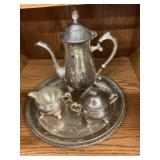 Silver-Plated Tea Set