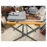 Ridgid Tile Saw on Stand