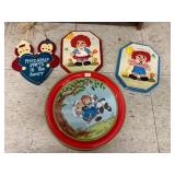 Raggedy Ann Decor Items