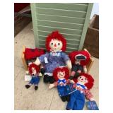Rag Doll Collection with Furniture