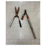Two Garden Cutting Tools