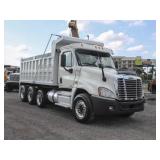 2012 FREIGHTLINER CASCADIA Tri-Axle Steel Dump Trk