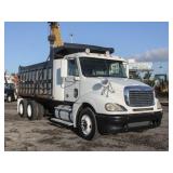 2009 FREIGHTLINER COLUMBIA T/A Steel Dump Truck