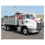 2009 MACK CXU612 T/A Steel Dump Truck