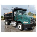 2009 MACK CX612 T/A Steel Dump Truck