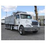 2008 FREIGHTLINER COLUMBIA Quad Axle Steel Dump Tk