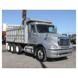 2007 FREIGHTLINER COLUMBIA Tri-Axle Steel Dump Trk 2007 FREIGHTLINER COLUMBIA Tri-Axle Steel Dump Trk