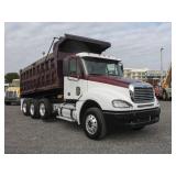 2007 FREIGHTLINER COLUMBIA Tri-Axle Steel Dump Trk