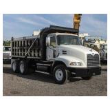 2007 MACK CXN612 T/A Steel Dump Truck