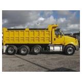 2011 INTERNATIONAL PRO-STAR Tri-Axle Steel Dump Tr