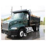 2009 MACK CX612 T/A Steel Dump Truck