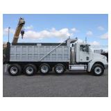 2008 FREIGHTLINER COLUMBIA Quad Axle Steel Dump Tr