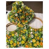 Handmade summer hat & 2 purses