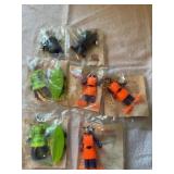 7 Burger King inspector gadget toys NIP