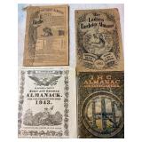 Various Almanacs Hagerstown MD 1943, 1963, 1964,