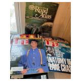 10+ Life magazines 80ï¿½s, 90ï¿½s, road atlas