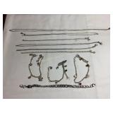 925 Silver & Costume jewelry necklaces,bracelets &