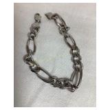 925 Italy chain link bracelet, 9', KA1772, 1.0 oz.