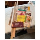 Misc. advertising memorabilia, booklets,