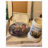 John Wayne collectors plate Attack at Tarawa &