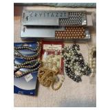 Crystazzi & other pearlized glass beads