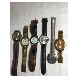 6 Menï¿½s watches - fake Rolex,quartz, etc. (some