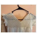 2 handmade nightgowns, 1910ï¿½s 53' lomg