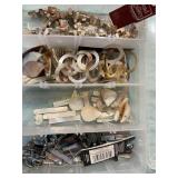 Real Shell beads in case